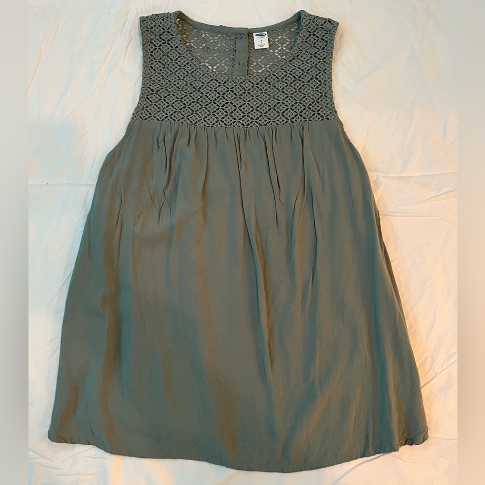 Old Navy olive green blouse